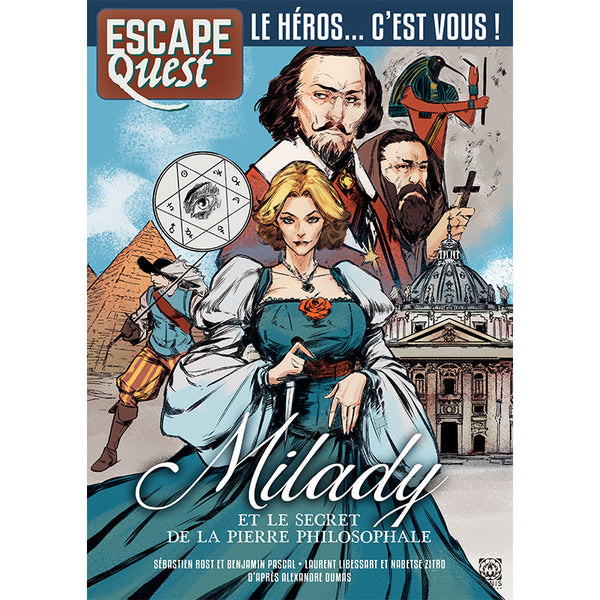 Escape Quest - Milady et le secret de la pierre philosophale