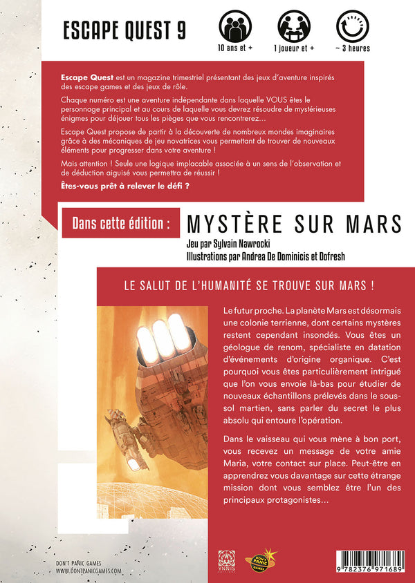 Escape Quest #9 - Mystère sur Mars